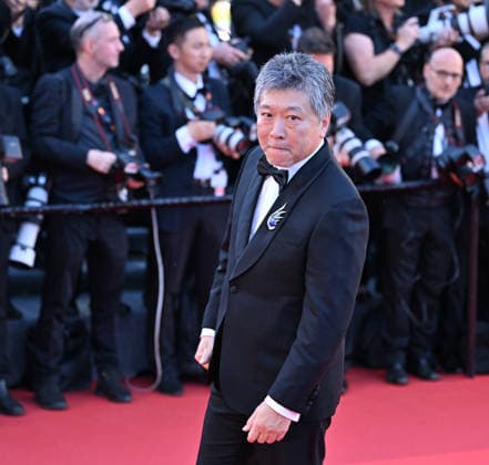 79th Cannes Film Festival: Opening Ceremony and the The Electric Kiss film screening CANNES, FRANCE - MAY 12: Japanese director, producer, screenwriter and film editor Hirokazu Kore-Eda arrives for the Opening Ceremony and the screening of the film La Venus electrique (The Electric Kiss) at the 79th edition of the Cannes Film Festival in Cannes, France on May 12, 2026. Mustafa Yalcin Anadolu Cannes France. Editorial use only. Please get in touch for any other usage.  Copyright: x2026xAnadoluxMustafaxYalcinx