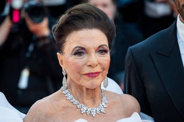 May 12, 2026, Cannes, France: Joan Collins attends the Opening Ceremony red carpet during the 79th Cannes Film Festival at Palais des Festivals in Cannes. Cannes France - ZUMAs197 20260512_aaa_s197_322 Copyright: xStefanoxCostantinox