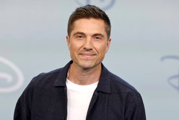 Eric Winter attends the 2026 Disney Upfront at the Jacob Javits Center on Tuesday, May 12th, 2026 in New York City.  NYP202605128065 PeterxFoley