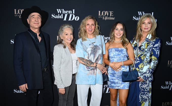 Lifetime™s ˜When I Said I Do™ World Premiere Clint Black, Charlene Tilton, Cherish Lee, Lily Pearl Black and Lisa Hartman Black arriving at Lifetime™s When I Said I Doworld premiere held at the Franklin Theatre on May 12, 2026 in Franklin, TN. Franklin Franklin Theatre Tennessee USA Copyright: xTammiexArroyo AFF-USA.comx