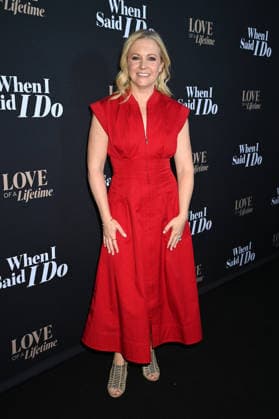 Lifetime™s ˜When I Said I Do™ World Premiere Melissa Joan Hart arriving at Lifetime™s When I Said I Doworld premiere held at the Franklin Theatre on May 12, 2026 in Franklin, TN. Franklin Franklin Theatre Tennessee USA Copyright: xTammiexArroyo AFF-USA.comx