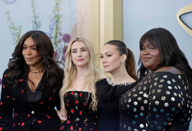 Angela Bassett, Emma Roberts, Billie Lourd and Gabourey Sidibe attend the 2026 Disney Upfront at the Jacob Javits Center on Tuesday, May 12th, 2026 in New York City.  NYP202605128072 PeterxFoley