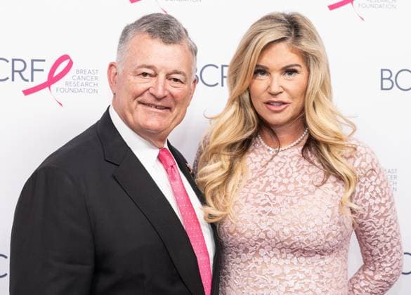 May 12, 2026, Bronx, New York, USA: New York, NY, USA on May 12, 2026: William P. Lauder and Lara Shriftman attend BCRF s Hot Pink Party at Glasshouse. Bronx USA - ZUMAr339 20260512_znp_r339_017 Copyright: xLevxRadinx