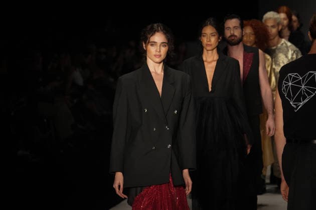 Bogota Fashion Week opens ninth edition in Colombia’s capital BOGOTA, COLOMBIA - MAY 12: Models showcase designs by Colombian designers during the ninth edition of Bogota Fashion Week in Bogota, Colombia, on May 12, 2026. Juancho Torres Anadolu Bogota Colombia. Editorial use only. Please get in touch for any other usage.  Copyright: x2026xAnadoluxJuanchoxTorresx