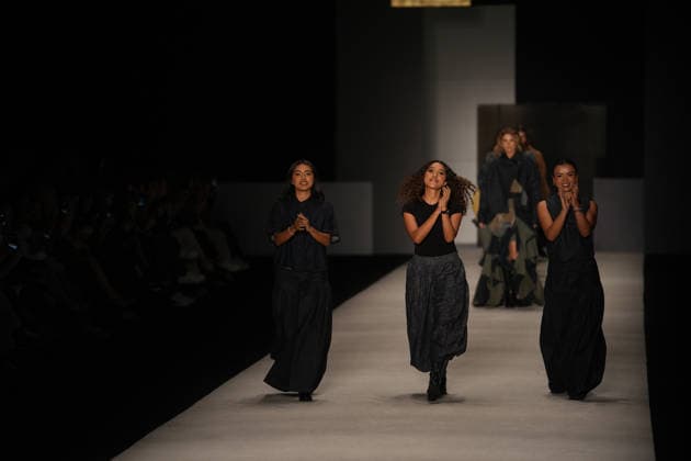 Bogota Fashion Week opens ninth edition in Colombia’s capital BOGOTA, COLOMBIA - MAY 12: Models showcase designs by Colombian designers during the ninth edition of Bogota Fashion Week in Bogota, Colombia, on May 12, 2026. Juancho Torres Anadolu Bogota Colombia. Editorial use only. Please get in touch for any other usage.  Copyright: x2026xAnadoluxJuanchoxTorresx