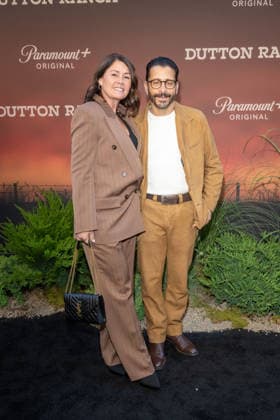 Paramount+ s Dutton Ranch New York Premiere, New York, USA - 12 May 2026 (L-R) Michele Glasser and David Glasser attend Paramount+ s Dutton Ranch New York Premiere at AMC Lincoln Square 13 on May 12, 2026 in New York City. New York United States Copyright: xRonxAdarx xSOPAxImagesx _radar_dutton_20260512_00805
