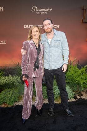 May 12, 2026, New York, United States: (L-R) Kathleen Deters and James Eddie attend Paramount+ s Dutton Ranch New York Premiere at AMC Lincoln Square 13 on May 12, 2026 in New York City. New York United States - ZUMAs197 20260512_aaa_s197_692 Copyright: xRonxAdarx