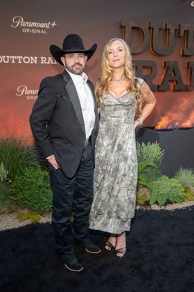 May 12, 2026, New York, United States: (L-R) Jason Owen and Christina Alexandra Voros attend Paramount+ s Dutton Ranch New York Premiere at AMC Lincoln Square 13 on May 12, 2026 in New York City. New York United States - ZUMAs197 20260512_aaa_s197_694 Copyright: xRonxAdarx