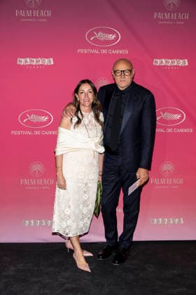 79th Cannes Film Festival Photocall Opening Dinner Palm Beach - Cannes, France Barbara Bertelli;Giorgio Martelli 79th Cannes Film Festival Photocall Opening Dinner Palm Beach - Cannes, France 12th May 2026 SGPItalia id 134688_009 *Not Exclusive  Copyright: xSGPx
