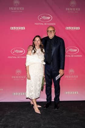 79th Cannes Film Festival Photocall Opening Dinner Palm Beach - Cannes, France Barbara Bertelli;Giorgio Martelli 79th Cannes Film Festival Photocall Opening Dinner Palm Beach - Cannes, France 12th May 2026 SGPItalia id 134688_009 *Not Exclusive  Copyright: xSGPx