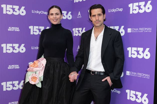 Hayley Atwell and Ned Wolfgang Kelly attends 1536™ Opening Night at The Ambassadors Theatre in London, England. UK. Tuesday 12th May 2026. Copyright: xJamesxWarrenx ae7cg323