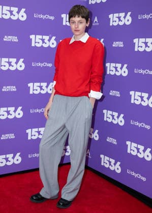 Emma Corrin attends 1536™ Opening Night at The Ambassadors Theatre in London, England. UK. Tuesday 12th May 2026. Copyright: xJamesxWarrenx ae7cg324