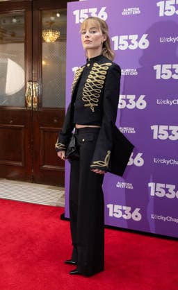 1536 West End Opening Night Arrivals, London, UK, 12 May 2026 Margot Robbie attends the 1536 West End Opening Night at The Ambassadors Theatre on 12 05 2026 in London., Credit:Roger Alarcon Avalon United Kingdom, London  Copyright: xRogerxAlarconx xAvalonx 1098427424