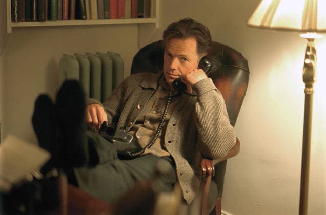 2006 - Capote - Movie Set RELEASE DATE: February 3, 2006. MOVIE TITLE: Capote. STUDIO: A-Line Pictures. PLOT: Truman Capote (Hoffman), during his research for his book In Cold Blood, an account of the murder of a Kansas family, the writer develops a close relationship with Perry Smith, one of the killers. PICTURED: BRUCE GREENWOOD as Jack Dunphy. Austin Texas USA Copyright: xA-LinexPicturesx
