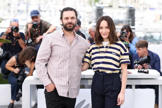Cannes - La Venus Electrique Photocall Pio Marmaï, Anaïs Demoustier attending the La Venus Electrique photocall during the 79th Cannes Film Festival in Cannes, France on May 13, 2026. Photo by Jerome Domine ABACAPRESS.COM Cannes France  Copyright: xDominexJerome ABACAx