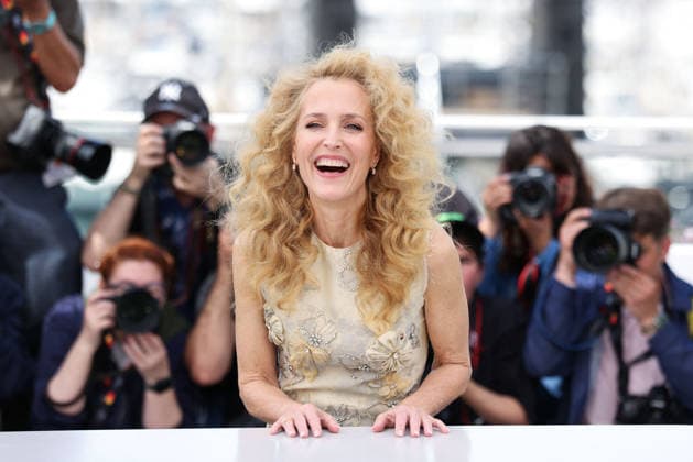Cannes - Teenage Sex And Death At Camp Miasma Photocall Gillian Anderson posing during Teenage Sex And Death At Camp Miasma photocall at the 79th annual Cannes Film Festival at Palais des Festivals on May 13, 2026 in Cannes, France. Photo by Jerome Domine ABACAPRESS.COM Cannes France  Copyright: xDominexJerome ABACAx