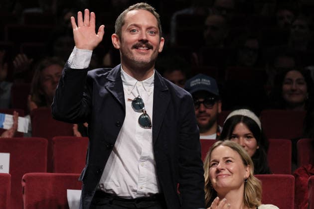 Cannes - Peter Jackson Masterclass Elijah Wood and Mette-Marie Kongsved attending the Peter Jackson Masterclass during the 79th Annual Cannes Film Festival on May 13, 2026 in Cannes, France. Photo by Jean-Marc Haedrich Pool ABACAPRESS.COM Cannes France  Copyright: xHaedrichxJean-Marc Pool ABACAPRESS.COMx