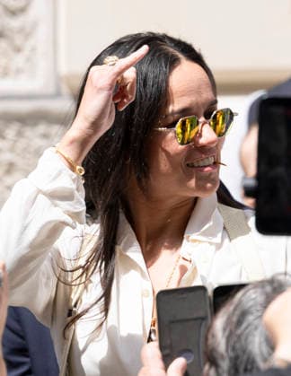 Cannes Fast and Furios on the Croisette MP Cannes, France- May 13: Michelle Rodriguez leaves Hotel Carlton during 79th Festival of Cannes, on May 13, 2026 in Cannes, France. Photo by Marco Piovanotto ABACAPRESS:COM Cannes France  Copyright: xPiovanottoxMarco ABACAx