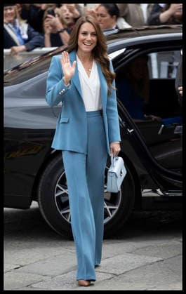 . 13 05 2026. Reggio Emilia, Italy. Kate Middleton. the Princess of Wales , arriving at the town hall in Reggio Emilia on day one of her visit to Italy.  xStephenxLockx xi-Imagesx IIM-26766-0004