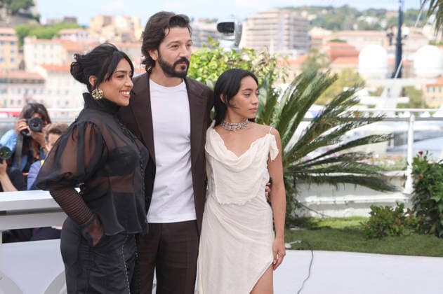 Adriana Paz, Diego Luna und Anna Diaz beim Photocall zum Kinofilm Ceniza en la Boca Ashes auf dem Festival de Cannes 2026 79 Internationale Filmfestspiele von Cannes am Palais des Festivals. Cannes, 13.05.2026