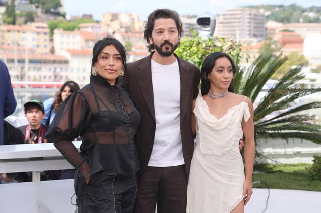 Adriana Paz, Diego Luna und Anna Diaz beim Photocall zum Kinofilm Ceniza en la Boca Ashes auf dem Festival de Cannes 2026 79 Internationale Filmfestspiele von Cannes am Palais des Festivals. Cannes, 13.05.2026