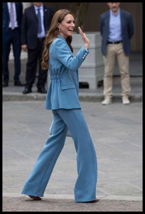 . 13 05 2026. Reggio Emilia, Italy. Kate Middleton. the Princess of Wales , arriving at the town hall in Reggio Emilia on day one of her visit to Italy.  xStephenxLockx xi-Imagesx IIM-26766-0015