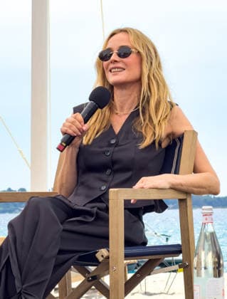 Cannes - Diane Kruger at Lunch Talk about AI organized by BMW German actress Diane Kruger attending an exclusive Lunch Talk on the theme of ‘The Human Lens’, about AI in Cinema industry organized by BMW at the Plage des Palmes in Cannes, South of France on May 13, 2026. Photo by Christophe Geyres ABACAPRESS.COM Cannes France  Copyright: xABACAx