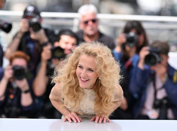 79th Cannes Film Festival: Teenage Sex and Death at Camp Miasma photocall CANNES, FRANCE - MAY 13: US actress Gillian Anderson poses during a photocall for the film Teenage Sex and Death at Camp Miasma at the 79th edition of the Cannes Film Festival in Cannes, France on May 13, 2026. Mustafa Yalcin Anadolu Cannes France. Editorial use only. Please get in touch for any other usage.  Copyright: x2026xAnadoluxMustafaxYalcinx