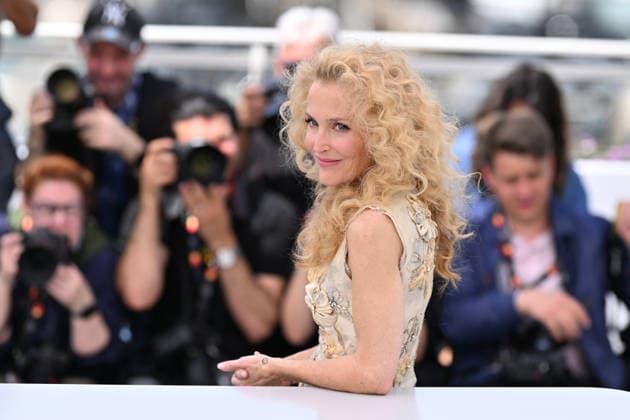 79th Cannes Film Festival: Teenage Sex and Death at Camp Miasma photocall CANNES, FRANCE - MAY 13: US actress Gillian Anderson poses during a photocall for the film Teenage Sex and Death at Camp Miasma at the 79th edition of the Cannes Film Festival in Cannes, France on May 13, 2026. Mustafa Yalcin Anadolu Cannes France. Editorial use only. Please get in touch for any other usage.  Copyright: x2026xAnadoluxMustafaxYalcinx