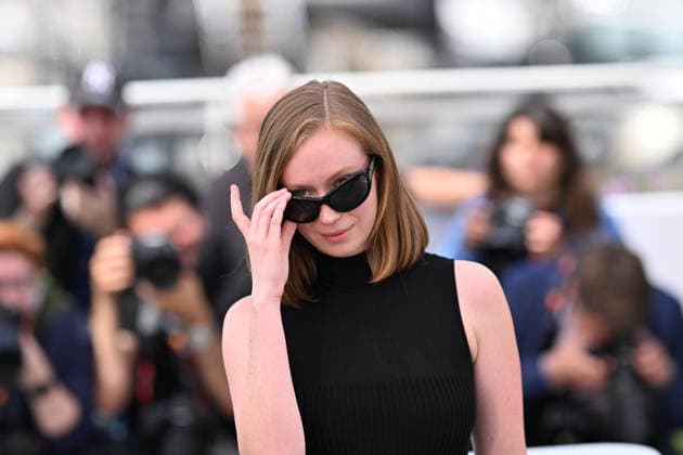 79th Cannes Film Festival: Teenage Sex and Death at Camp Miasma photocall CANNES, FRANCE - MAY 13: US actress Hannah Einbinder poses during a photocall for the film Teenage Sex and Death at Camp Miasma at the 79th edition of the Cannes Film Festival in Cannes, France on May 13, 2026. Mustafa Yalcin Anadolu Cannes France. Editorial use only. Please get in touch for any other usage.  Copyright: x2026xAnadoluxMustafaxYalcinx