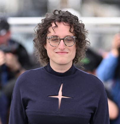 79th Cannes Film Festival: Teenage Sex and Death at Camp Miasma photocall CANNES, FRANCE - MAY 13: US director and screenwriter Jane Schoenbrun poses during a photocall for the film Teenage Sex and Death at Camp Miasma at the 79th edition of the Cannes Film Festival in Cannes, France on May 13, 2026. Mustafa Yalcin Anadolu Cannes France. Editorial use only. Please get in touch for any other usage.  Copyright: x2026xAnadoluxMustafaxYalcinx