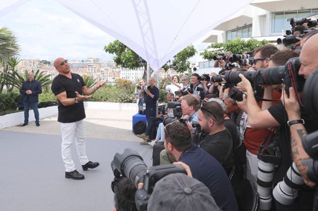 Vin Diesel beim Photocall zum Kinofilm The Fast and the Furious auf dem Festival de Cannes 2026 79 Internationale Filmfestspiele von Cannes am Palais des Festivals. Cannes, 13.05.2026