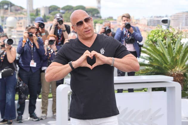 Vin Diesel beim Photocall zum Kinofilm The Fast and the Furious auf dem Festival de Cannes 2026 79 Internationale Filmfestspiele von Cannes am Palais des Festivals. Cannes, 13.05.2026