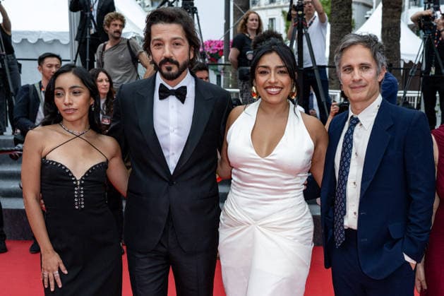 Cannes Nagi Notes Screening NG Gael García Bernal, Adriana Paz, Diego Luna and Anna Diaz of Ceniza en la Boca attending the ‘Nagi Notes’ Screening and Red Carpet at Palais Des Festivals in Cannes, France on May 13 2026 as part of the 79th Cannes Film Festival. Photo by Nicolas Genin ABACAPRESS.COM Cannes France  Copyright: xGeninxNicolas ABACAx