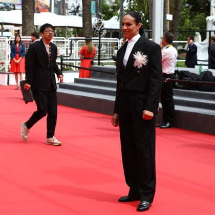 May 13, 2026, Cannes, Cote D azur, France: Boxing Olympic champion IMANE KHELIF on the red carpet for the premiere screening of NAGI NOTES at the 79th Annual Cannes Film Festival at Palais des Festivals in Cannes, France Cannes France  - ZUMAc179 20260513_zep_c179_105 Copyright: xMickaelxChavetx