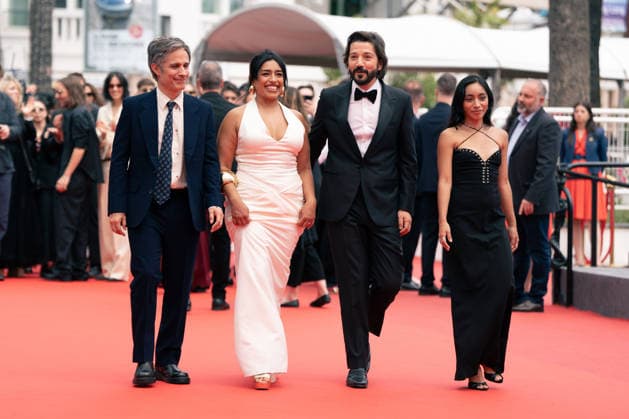 Cannes Nagi Notes Screening Gael García Bernal, Adriana Paz, Diego Luna and Anna Diaz of Ceniza en la Boca attend the Nagi Notes screening during the 79th annual Cannes Film Festival at Palais des Festivals on May 13, 2026 in Cannes Cannes Provence-Alpes-Cote d Azur France  Copyright: xLounisPhotography ABACAx
