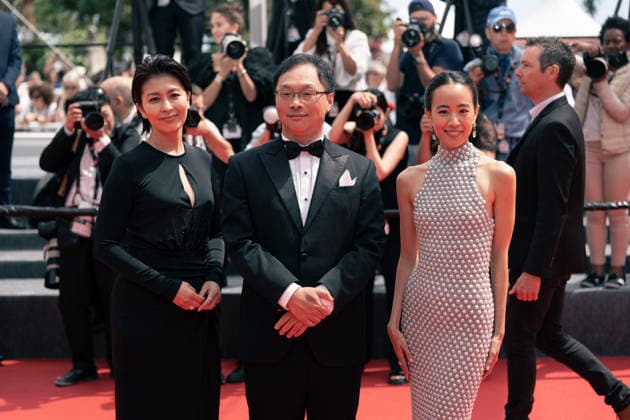 Cannes Nagi Notes Screening Shizuka Ishibaschi, Koji Fukada, Takako Matsu and Tan Si En attend the Nagi Notes screening during the 79th annual Cannes Film Festival at Palais des Festivals on May 13, 2026 in Cannes, France. Cannes Provence-Alpes-Cote d Azur France  Copyright: xLounisPhotography ABACAx