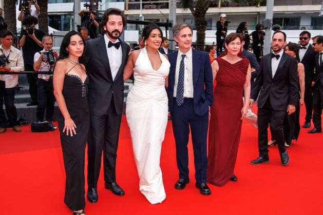 May 13, 2026, Cannes, France: Anna Diaz, Diego Luna, Adriana Paz, Gael Garcia Bernal and Valerie Delpierre attend the red carpet of Nagi Notes at the 79th Cannes Film Festival. Cannes France  - ZUMAs197 20260513_aaa_s197_142 Copyright: xMarcoxBaradax