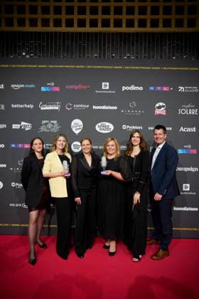 Verleihung Deutscher Podcast Award 2026. Berlin, 13.05.2026. Berlin Deutschland Copyright: xDominikxButzmannx