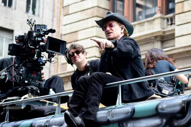 May 13, 2026, Mexico City, Ciudad de Mexico, Mexico: Bono lead of the Irish band U2, at the filming set for the upcoming music video Street of Dreams in Mexico City Downtown. on May 13, 2026 in Mexico City, Mexico. Mexico City Mexico - ZUMAe321 20260513_zea_e321_001 Copyright: xLuisxBarronx