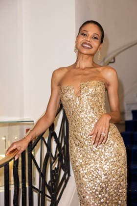 Cannes Emma Thynn exits Martinez MP Cannes, France- May 13: Emma Thynn leaves Hotel Martinez after attending Chopard gala during 79th Festival of Cannes, on May 13, 2026 in Cannes, France. Photo by Marco Piovanotto ABACAPRESS:COM Cannes France  Copyright: xPiovanottoxMarco ABACAx