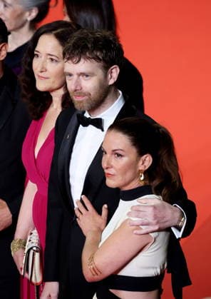 Guest, Antoine Reinartz, Mickaëlle Paty Soeur de Samuel Paty Montée des marches du film Labandon lors du 79ème Festival International du Film de Cannes, le 13 mai 2026 Jacovides Moreau Bestimage Red carpet for Forsaken at the 79th Cannes International Film Festival on May 13, 2026 Cannes France  Copyright: xJACOVIDES-MOREAUx xBESTIMAGExJACOVIDES-MOREAUx xBESTIMAGEx