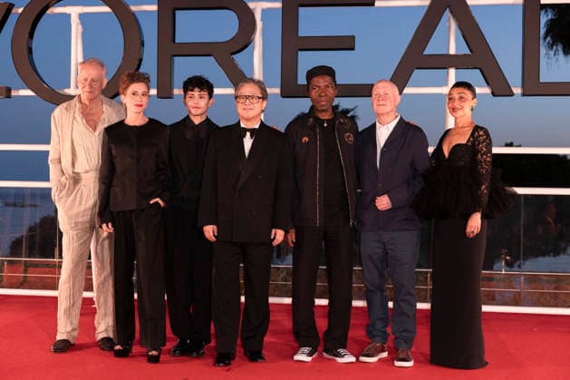 Cannes L Oréal Paris - Women of Worth Dinner MP Cannes, France- May 13: Stellan Skarsgard, Isaach de Bankolé, Diego Céspedes, Park Chan-wook, Laura Wandel, Paul Laverty, Ruth Negga attend the L Oréal Paris - Women of Worth Dinner held at Hotel Martinez during 79th Festival of Cannes, on May 13, 2026 in Cannes, France. Photo by Marco Piovanotto ABACAPRESS:COM Cannes France  Copyright: xPiovanottoxMarco ABACAx