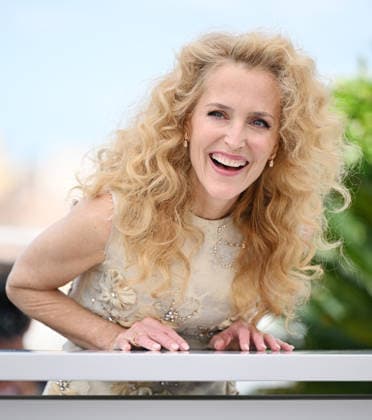 Celebrities attend the Teenage Sex And Death At Camp Miasma photocall during the 79th Annual Cannes Film Festival Featuring: Gillian Anderson Where: Cannes , France When: 13 May 2026 Credit: Cover Images EDITORIAL USE ONLY. NOT FOR USE BY NEWSPAPERS BASED IN THE UK. Copyright: xx coverimg55689455