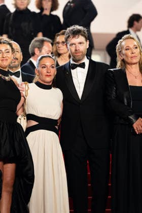 79ème Festival International du Film de Cannes Montée des marches du film LAbandon 79th International Cannes Film Festival Red Carpet with Forsaken movie 455947 2026 05 13 Cannes France Paty, Mickaelle Reinartz, Antoine Bercot, Emmanuelle  Copyright: xIvankaxVoisinx xStarfacex STAR_455947_031