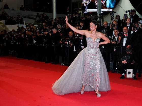 IPA84656421 - Cannes, 79th Cannes Film Festival 2026, evening 1 - red carpet of The Fast And The Furious - Pictured: Michelle Rodriguez  Copyright: xManuelexMangiarottix xPoolxPhotoxEventsx07x 84656421