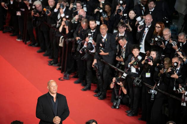 Cannes Fast And Furious Cannes Classics Red Carpet EB US actor Vin Diesel arrives for the screening of the film The Fast and the Furious at the 79th edition of the Cannes Film Festival in Cannes, southern France on May 13, 2026. Photo by Eliot Blondet ABACAPRESS.COM Cannes France France  Copyright: xBlondetxEliot ABACAx