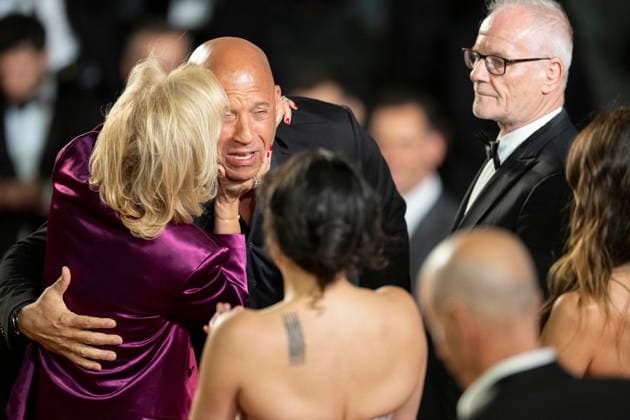 Cannes Fast And Furious Cannes Classics Red Carpet EB Vin Diesel and Thierry Fremeaux arrive for the screening of the film The Fast and the Furious at the 79th edition of the Cannes Film Festival in Cannes, southern France on May 13, 2026. Photo by Eliot Blondet ABACAPRESS.COM Cannes France France  Copyright: xBlondetxEliot ABACAx