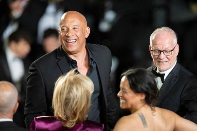 Cannes Fast And Furious Cannes Classics Red Carpet EB Vin Diesel and Thierry Fremeaux arrive for the screening of the film The Fast and the Furious at the 79th edition of the Cannes Film Festival in Cannes, southern France on May 13, 2026. Photo by Eliot Blondet ABACAPRESS.COM Cannes France France  Copyright: xBlondetxEliot ABACAx