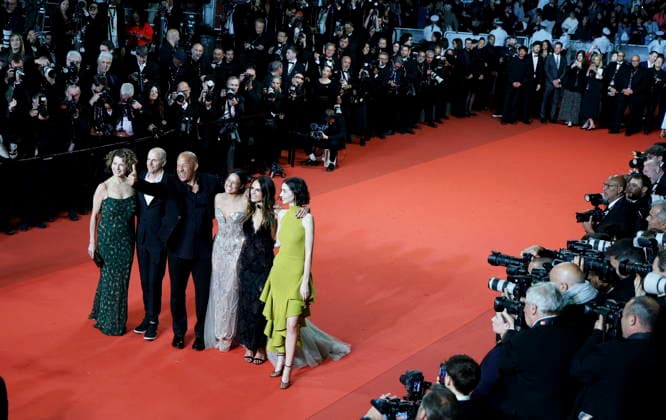 Dame Donna Langley, Neal H Moritz, Vin Diesel, Michelle Rodriguez, Jordana Brewster, Meadow Walker Montée des marches du film The Fast and the Furious lors du 79ème Festival International du Film de Cannes, le 13 mai 2026 Jacovides Moreau Bestimage Red carpet for The Fast and the Furious at the 79th Cannes International Film Festival on May 13, 2026 Cannes France  Copyright: xJACOVIDES-MOREAUx xBESTIMAGExJACOVIDES-MOREAUx xBESTIMAGEx